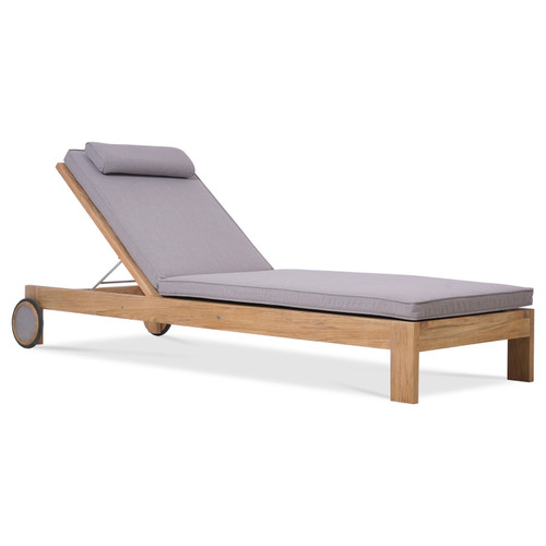 Chique Outdoor Teak Lounger